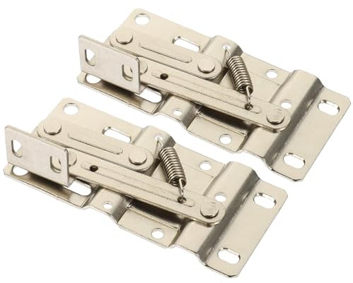 Hemobllo Scissor Hinges - 2 Pcs Tip Out Tray Hinges 45 Degree Scissor Spring Hinge Kitchen Sink Hinge Scissor Hinge for Cabinet Organizer, Kitchen Sink Front Drawer