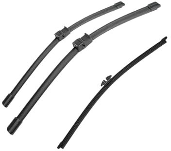 Escobilla limpiaparabrisas Para BMW Para X3 F25 2010 2011 2012 2013 2014 2015 2016 2017 26 + 20 + 13 Limpiaparabrisas Delantero Trasero Accesorios Ventana 3 Uds Parabrisas