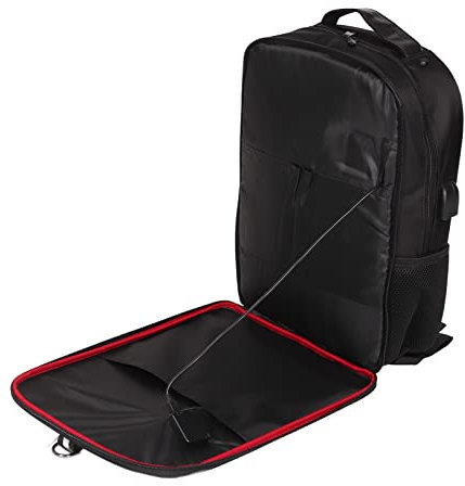 Sac à Dos Solaire, Sac à Dos Panneau Solaire 14 W 16,9 X 12,1 X 5,5 Pouces, Sac à Dos à énergie Solaire avec Poignée et Port de Chargement USB pour Randonnée en Plein Air,
