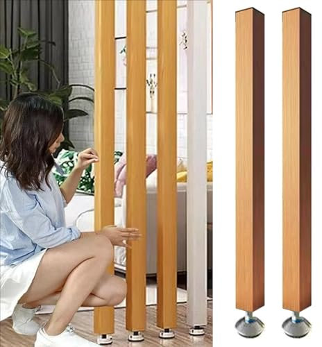 Paravent, Séparateur de pièces Cloison De Séparation Pour Studio Sans Perçage, Cloison De Séparation De Pièce Du Sol Au Plafond Pour Salon Moderne, Panneau De Séparateur De Pièce Pour Bureau(2 Pack( W