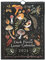 Mondwandkalender 2024 - Hexener Mondplaner, kosmischer Wandkalender | Aquarell Celestial Wall Hanging, Dark Moon Phase -Kalender, Mondzyklus -Tracker -Büro, Schlafzimmergeschenk für Weihnachten