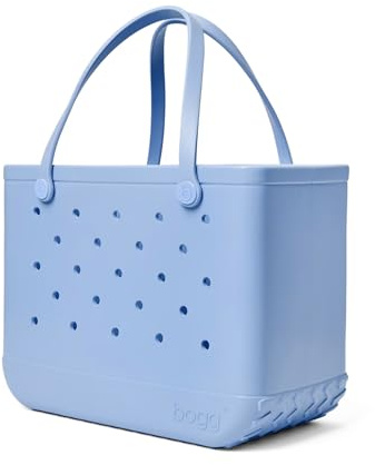 BOGG BAG - Sac fourre-tout pour la plage, la piscine, le bateau, le sport – EVA tout usage – boutons ton sur ton, Carolina on My Mind, Original - Large, Original - Grand modèle