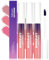 Peel Off Lip Liner Stain,3pcs Lip Liner Stain Peel Off Highly Pigmented Long Lasting,Waterproof Matte Finish (3 Colors/Set)