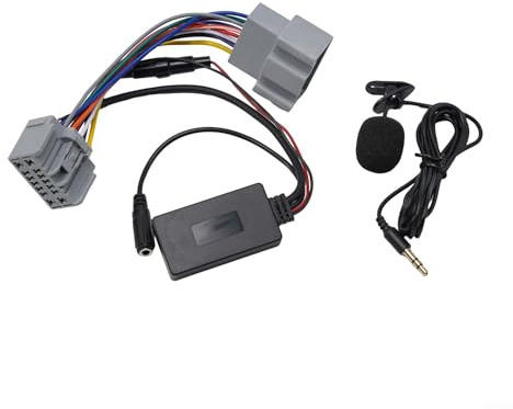 Alanmoship Auto AUX Adapter Kabel Radio Autos Elektronik Zubehör für Volvo S60 S80 V50 V70 C30 C70 XC70 XC90 für Musik-Streaming im Auto