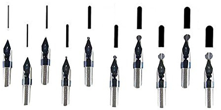 Zierschriftfeder - 1,0 mm blank