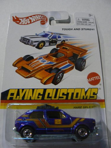 Hot Wheels Flying Customs Volkswagen Hare Splitter - Blue (Blue)