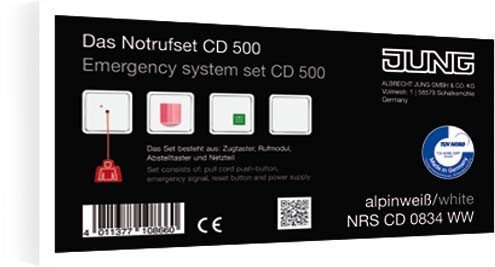 Notrufset JUNG NRSCD0834WW