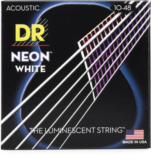 DR Strings HI-DEF NEON Acoustic Guitar Strings (NWA-10)