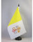 AZ FLAG - Tischflagge Vatikanstadt - 21x14 cm - Staat Vatikanstadt Tischfahne 14 x 21 Cm - Flaggen