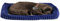 Perfect Petzzz 96231 Plüschhund Chocolate Labrador mit Körbchen, Größe 25 cm, Kuscheltier atmet wie EIN echtes Haustier, schlafender Hund mit Halsband, Stofftier mit flauschigem Fell, Dunkelbraun