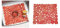 iDesign Blumz Alfombrilla para fregaderos de cocina, protector de fregadero mediano en plástico PVC, rojo