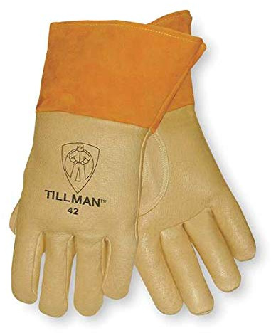 Welding Gloves, MIG, L, Reinforced, PR