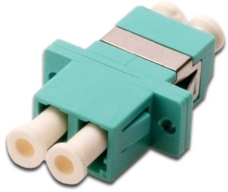 DIGITUS LWL Kupplung – LC / LC – OM3 – Multimode – Fibre-Optic – Netzwerk-Technik – Farbe Aqua