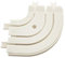 Gardinia Arc Rond GE3 pour Extension Blanc 13,5/13,5 cm