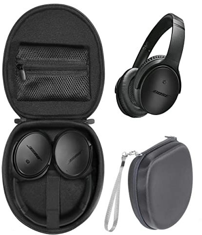 CaseSack Headphone Case for Bose QuietComfort QC45, QC35II, QC35, QC25, QC15, QC3, QC2, Around-Ear AE2w, AE2i, AE2, TP-1, SoundLink On-Ear, OE, OE2, OE2i