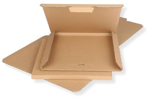 10 St. LP 1-3 Deluxe Schallplatten Versandkartons 325x325x12 mm Kartonage für Vinyl LP Maxi 12 Zoll extra stark