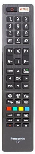 Panasonic 30089237 RC48125 Genuine Remote Control for TX55CR850 TX65CW324 TX65CX410B LCD LED 3D HD Smart TVs with Netflix Button