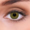 LENZOTICA 2 Stück (1 Paar), Sehr stark natürlich deckende braune Kontaktlinsen farbig NATURAL HAZEL + Behälter, DIA 14.00, mit Stärke, 3 Monatslinsen, mit Sehstärke, -3.50 Dioptrien, Soft Lens