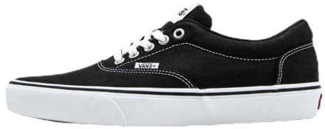 Vans Doheny, Sneaker Hombre, Canvas Black White, 42.5 EU