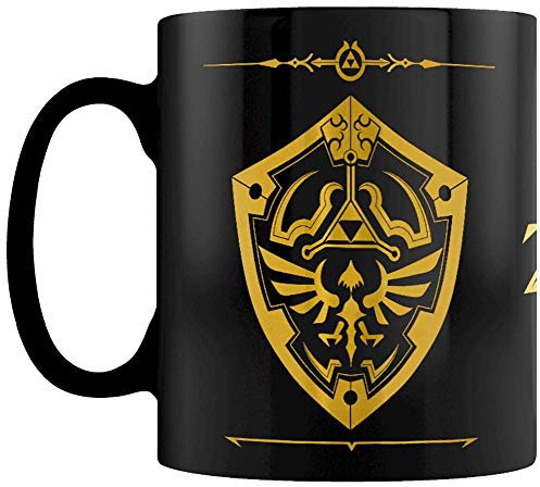 Pyramid International The Legend Of Zelda - Taza Foil Hylian Shield, 320ml