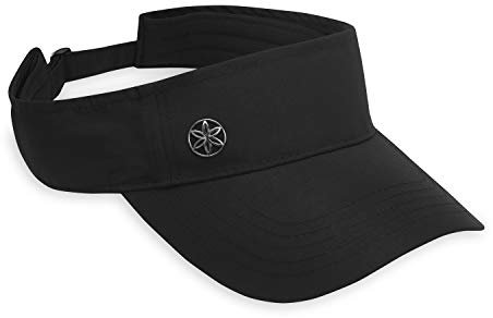 Gaiam Unisex Performance Fitness Visier, Schwarz, Einheitsgröße