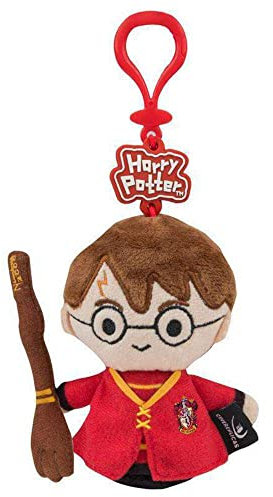 Cinereplicas Plüsch-Schlüsselanhänger, offizielles Lizenzprodukt, Harry Potter mit Nimbus 2000, Quidditch, Marke/Manufaktur Couleur : Multi