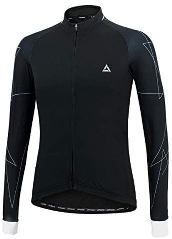 Airtracks Funktions Fahrradtrikot Langarm Pro Line - schwarz - L