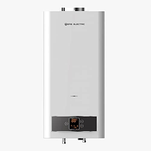 EAS ELECTRIC SMART TECHNOLOGY | EMG11BT | Calentador de agua a Gas propano – butano | Filtro de agua extraíble | Kit de salida de gases incluido | Control eléctrico y pantalla digital