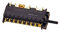 REPORSHOP - Selector Horno Compatible con Smeg 811730204, 811730066, 811730102