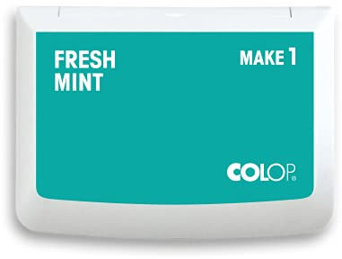 COLOP MAKE 1 Stempelkissen, fresh mint, 50 x 90 mm, Kissen für traditionelle Handstempel und Kreativstempel