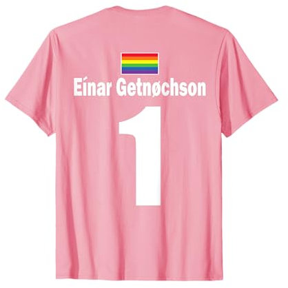 Isländische Namen auf Party Trikot Fußball Island Mallorca T-Shirt