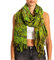 PANASIAM Schal B206 green flower, L