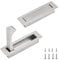 UFURMATE Flush Mount Door Pull, 2PCS 304 Stainless Steel Pocket Door Handle Brushed Flush Mount Edge Pull