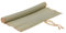 La zappa Tapis de plage et de camping en paille refermable avec cordon 180 x 60 cm (Beige)