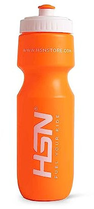 HSN Bouteille de cyclisme Fuel Your Ride | 700 ml | Orange | Bouteille en plastique recyclable sans BPA avec matériaux Eco-Friendly | Bouchon anti-goutte | Sans odeur