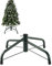 Ouvin Supporto per albero di Natale in metallo da 53,3 cm, per alberi veri (supporto nero per albero di Natale attaccato)