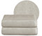 BEAUTEX Handtuch-Set Premium Frottier Sets Made in Europe, 100% Baumwolle 550g/m², Oeko-TEX Zertifiziert (Set: 2 Handtücher - 50x100 cm in Sandgrau)