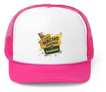 Nacho Trucker-Kappe, durchschnittliche Buchhalter-Enthusiasten, Liebhaber, rose, Einheitsgr��e