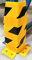 RBS Anfahrschutz - Rammschutz L-Form für Palettenregal Standard, Höhe 40 cm (Eigenmarke) Metallstärke 5mm