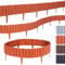 BooGardi Rasenkante Kunststoff Holzoptik 4 Farben 57cm x 12,5cm 5er/10er/20er Set · Terrakotta 20er Set · Flexible Beeteinfassung · Beetumrandung Garten · Mähkante Raseneinfassung