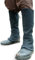 Burgschneider - Beinstulpe Nares - Schwarz (S, Unisex, Baumwolle) Mittelalter Fantasy - Ranger