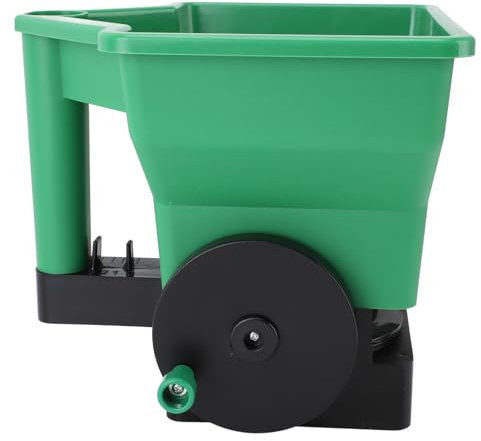 Spargisemi per erba Spandiconcime portatile Spargitore per fertilizzante Strumento per semina da giardino Spargimento costante per fusione di sale Spargimento portatile per
