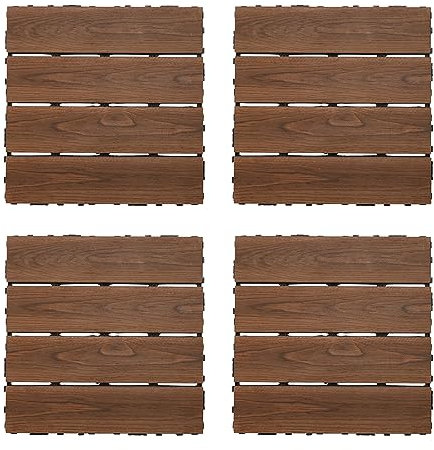 Ineinandergreifende Holzfliesen, Innen- und Außenbereich, Holzböden, Spleißen von ineinandergreifenden Böden, Terrassendeckfliesen, Spleißboden – hochwertige Terrassenboden-Lösung