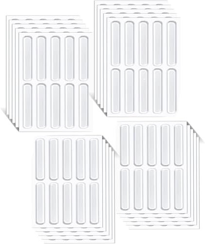 100 pcs Silicone Furniture Bumpers,6.3 cm Cupboard Door Stoppers Door Pads Stop Slamming Cupboard Door stoppers, Cupboard Door Stoppers,Door for Windows, Cabinets, Doors Protect Surface from Friction