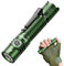 Sofirn SP31 V3.0 Taktische Taschenlampe, 1200LM, Taschenlampe Led Aufladbar mit Frequenzumwandlungs-Blitz, 5000K, USB-C und IPX8, Led Taschenlampe für Tragbares Reise und Einsteigermodell (Grün)