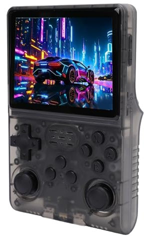 LICAEVEY Retro-Handheld-Spielekonsole, R40S Pro Handheld-Spielekonsole, Unterstützt 256 GB TF 30000 Klassische Spiele, Integrierter 45-Emulator, 3,5-Zoll-HD-IPS-Display, 3800-mAh,