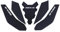 BYLKFC Seitlicher Kraftstofftankaufkleber Für Motorrad Für Suzuki GSX-S750 GSX-S 750 GSX S750 GSXS750 2017-2021, Tankschutz, Traktionspad-Aufkleber Anti-Rutsch-Tank-Schutz