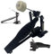 Trommelpedal, Bass -Drum Pedel mit Schläger, Aluminiumlegierung Drum Pedal, 6x8x7 Kick Drum Pedal, Ersatzbasspedal, langlebige Drum -Accessoires, Kick Drum Pedal
