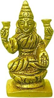 Göttin Laxmi Messing Idol/Statue, 7 cm, 125 g