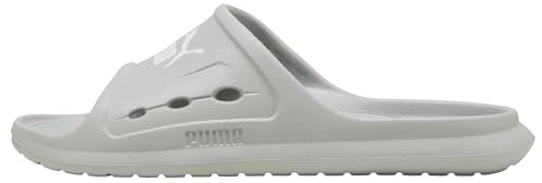 PUMA Unisex Divecat V2 Lite CatSlide Sandale, Dry Gray Echo White, 43 EU